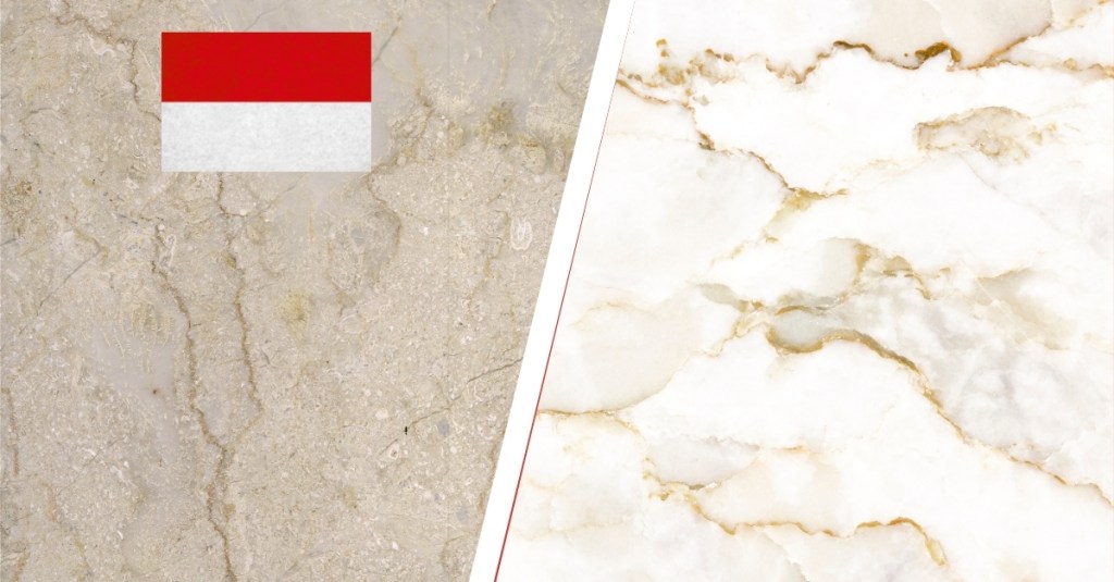 Contoh foto marmer indonesia dan import