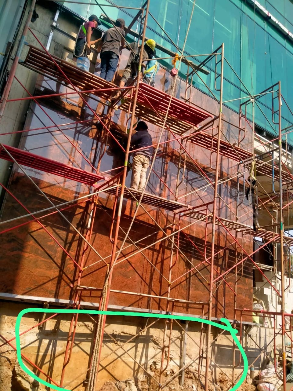 Pengerjaan Dinding Exterior