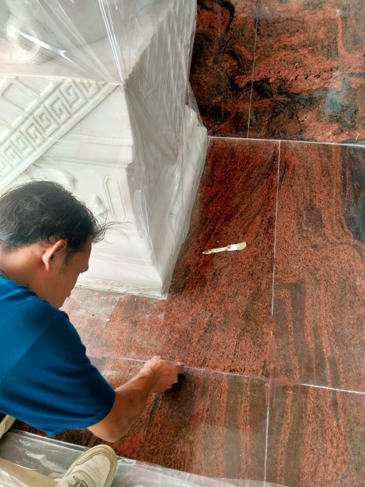 Pengerjaan Lantai Exterior