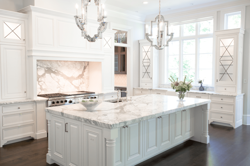 Marble countertop dengan ketebalan 6 cm | Rockinteriors