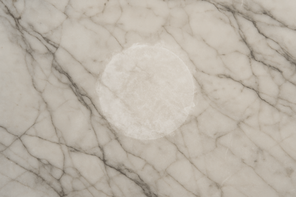 Ilustrasi marmer dengan etching